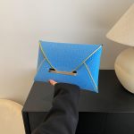 Wholesale Women Fashion Personality Solid Color Clutch Bag