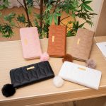 Wholesale Women Fashion Rhombus Embroidery Sequin Pom Decoration Long Coin Purse