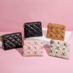 Wholesale Women Fashion Rhombic Letters Square Zipper Purses