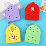 Women Cartoon Cute Mini Silicone DIY Cave Coin Purse - Image 2