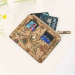 Fashion Retro Printed Multi Card Ultra-Thin Zipper Coin Wallet - Image 5