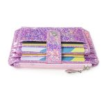 Women Fashion Creative Laser Sequin Zipper Buckle Wallet - Image 2