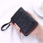Women Fashion Pu Leather Mini Zipper Compact Wallet - Image 10
