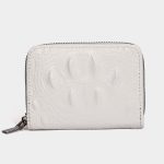 Fashion Solid Color Crocodile Zipper Wallet - Image 9