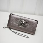 Wholesale Women'S Fashion Retro Punk Wallet Skull Long Purses - Image 10