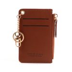 Women Fashion Short Cute Card Holder Coin Pouch Zipper Card Holder Wallet - Image 11