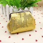 Women Fashion Solid Sequin Compact Wallet - Image 12