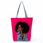 Wholesale Women'S Cool Girl Print One Shoulder Shopping Bag - Image 11