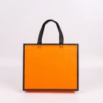 Wholesale Simple Contrast Color Clothing Packaging Shopping Bag - Image 4