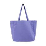 Wholesale Solid Color Large Capacity Zipper Canvas Tote Bag - Image 4