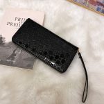 Wholesale Women Fashion Vintage Embossed Long Coin Purse - Image 12