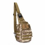 Wholesale Men Fashion Casual Camouflage Tactical Canvas Chest Bag