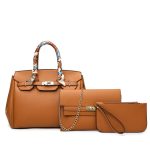 Wholesale Women Retro Litchi Handbag Sets