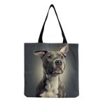 Wholesale Personalized Large-Capacity Cute Pet Dog Printing Shopping Bag - Image 12