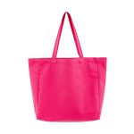 Wholesale Solid Color Large Capacity Zipper Canvas Tote Bag - Image 5