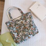Wholesale Women Fashion Small Tiny Flower Pattern Canvas Tote Bag - Image 14