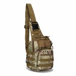 Men Fashion Casual Camouflage Tactical Canvas Chest Bag - Image 5