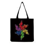 Wholesale Women'S Multifunctional Large Capacity Butterfly Print Shopping Bag - Image 13