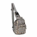 Men Fashion Casual Camouflage Tactical Canvas Chest Bag - Image 9
