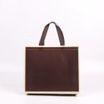 Wholesale Simple Contrast Color Clothing Packaging Shopping Bag - Image 5