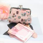 Women Fashion Vintage Double Layer Rose Canvas Compact Wallet - Image 15