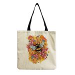 Wholesale Women'S Multifunctional Large Capacity Butterfly Print Shopping Bag - Image 16