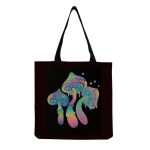 Wholesale Women'S Creative Large Capacity Portable Mushroom Print Shopping Bag - Image 17