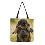 Wholesale Personalized Large-Capacity Cute Pet Dog Printing Shopping Bag - Image 18