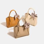 Wholesale Women Fashion Casual Solid Color Basket Handbag - Image 4