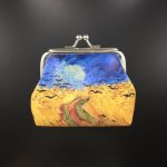 Women'S Fashion Printed Van Gogh Oil Painting Creative Mini Wallet - Image 2