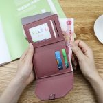 Women'S Fashion Colorblock Multi-Card Wallet - Image 2