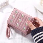 Women Fashion Cute Embroidered Compact Wallet - Image 3