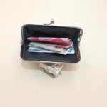 Women Fashion Abstract Art Print Retro Clip Compact Wallet - Image 3