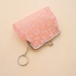 Women Fashion Sheer Transparent Leopard Print Compact Wallet - Image 3