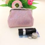 Women Fashion Retro Fabric Clip Compact Wallet - Image 3