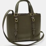 Wholesale Women Fashion Casual Solid Color Portable Bucket Handbag - Image 3