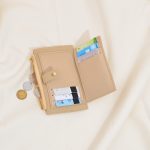 Women Fashionable Simple Zipper Magnetic Multi-Card Mini Wallet - Image 3