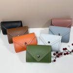 Women Fashion Simple Flap Multi Card Mini Wallet