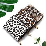 Women Fashion Leopard Zebra Mini Zipper Wallet - Image 2