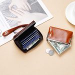 Wholesale Women Simple Multi-Card Buckle PU Wallet - Image 3
