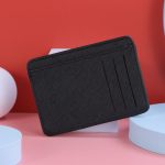 Women Fashionable Simple Multi-Card Saffiano Wallet - Image 3