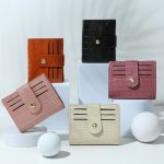 Women Fashion Crocodile Pattern Multi-Card PU Wallet - Image 3