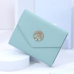 Women Fashion Creative Tree Of Life Flap PU Wallet - Image 3