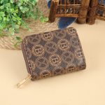 Wholesale Women Simple PU Old Pattern Multi-Card Slot Mini Wallet - Image 3
