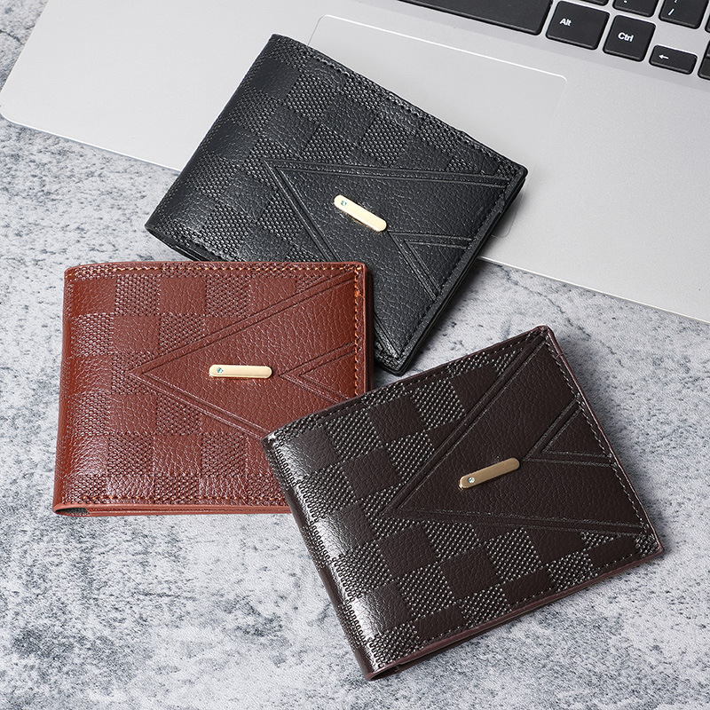 main_2-1243 Wholesale Retro Business Men Multi Card Wallet - Image 1