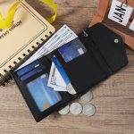 Wholesale Women Fashion Simple Solid Color Stone Pattern Wallet - Image 3