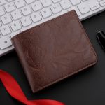 Wholesale Men Retro Solid Color Wallet - Image 3