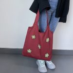 Wholesale Women Fashionable Stereo Floral Large Capacity Canvas Tote Bag - Image 3