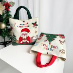 Wholesale Christmas Candy Gift Canvas Bag