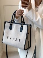 Wholesale Fashionable Canvas Embroidered Tote Bag - Image 4